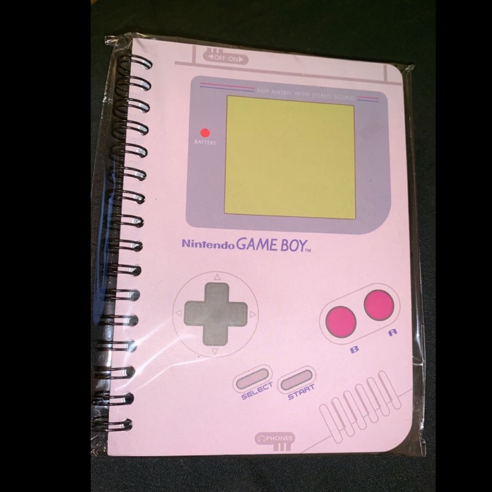 Game boy sketch book graph paper